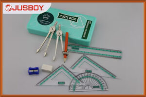 Plastic box math set